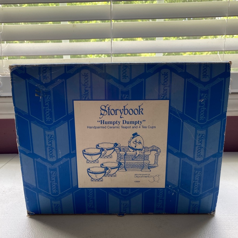Dept 56 tea set